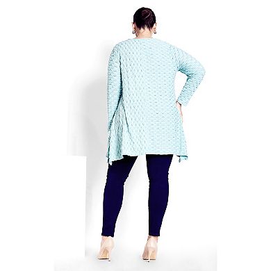 Avenue Women's Plus Size Tiarne Two Tone Tunic