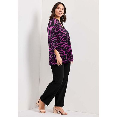Avenue Women's Plus Size Audrey Ity Top