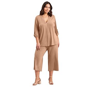 Avenue Women's Plus Size Audrey Ity Top