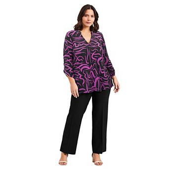 Avenue Women's Plus Size Audrey Ity Top