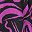 Black Magenta Abstract