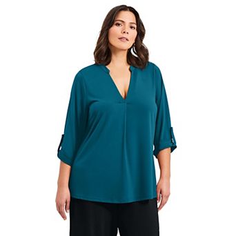 Avenue Women's Plus Size Audrey Ity Top
