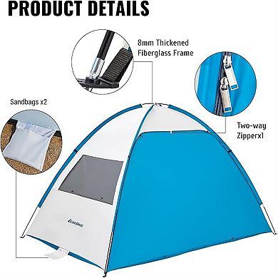 EchoSmile 3-Person Nylon Dome Tent