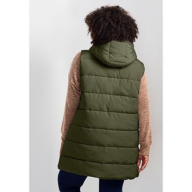 Avenue Women's Plus Size Ally Puffer Vest
