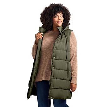 Avenue Women's Plus Size Ally Puffer Vest