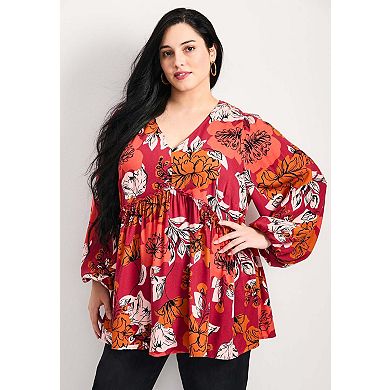 Avenue Women's Plus Size Harley Tunic