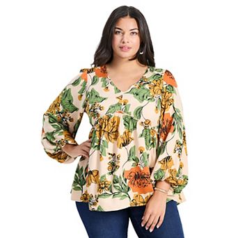 Avenue Women's Plus Size Harley Tunic