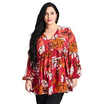 Avenue Women's Plus Size Harley Tunic