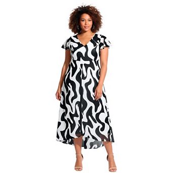 Avenue Women's Plus Size Petite Glam Jumpsuit