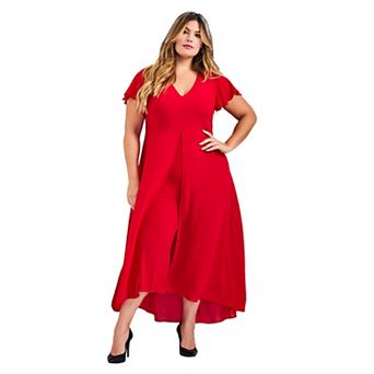 Avenue Women's Plus Size Glam Jumpsuit