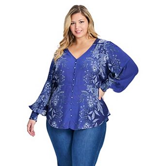 Avenue Women's Plus Size Bella Blouse
