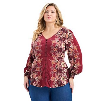 Avenue Women's Plus Size Bella Blouse