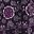Violet Folk Tile