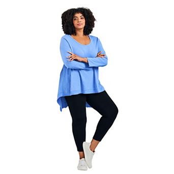 Avenue Women's Plus Size Urban Slub Jersey Tee