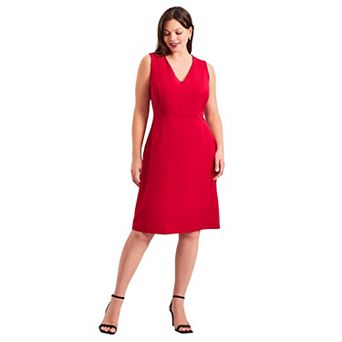 Avenue Women's Plus Size Cool Hand Sleeveless Dress