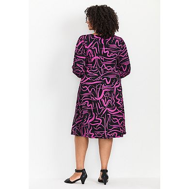 Avenue Women's Plus Size Audrey Ity Dress