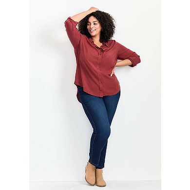Avenue Women's Plus Size Allure Relaxed Shirt