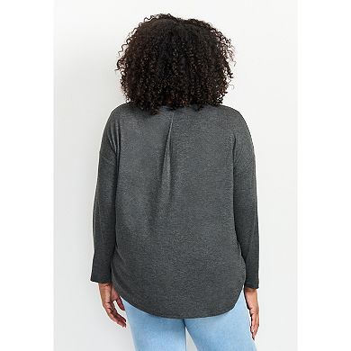 Avenue Women's Plus Size Taya Essential Top