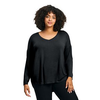 Avenue Women's Plus Size Taya Essential Top
