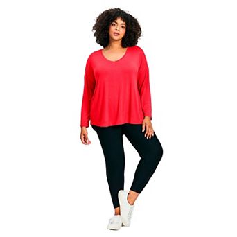 Avenue Women's Plus Size Taya Essential Top