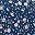 Navy Ditsy Border