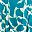 Teal Graphic Floral
