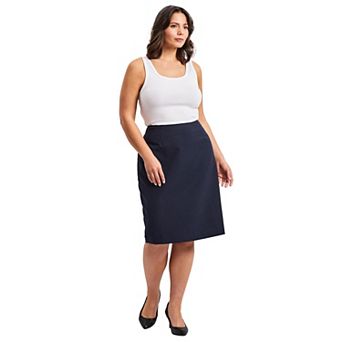Avenue Women's Plus Size Cool Hand Pencil Skirt