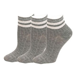 Women's Quarter Hi Performance Socks, Perfect Ankle 3 Pair Socks