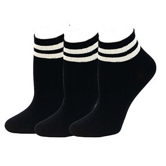 Women's Quarter Hi Performance Socks, Perfect Ankle 3 Pair Socks