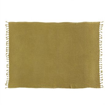 Textile Turkish Cotton Single Waffle Bath and Beach Towel