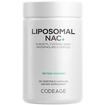 Codeage Liposomal NAC Supplement, Free-Form N-Acetyl L-Cysteine Amino Acid, 2-Month Supply