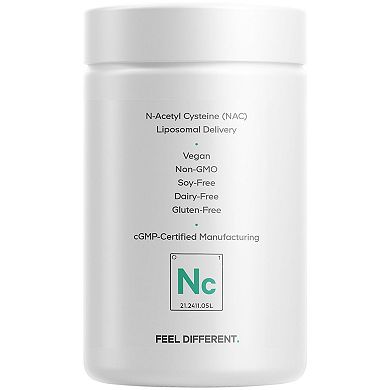 Codeage Liposomal NAC Supplement, Free-Form N-Acetyl L-Cysteine Amino Acid, 2-Month Supply