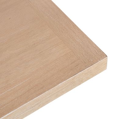 Butterfield Pedestal Wood Side Table