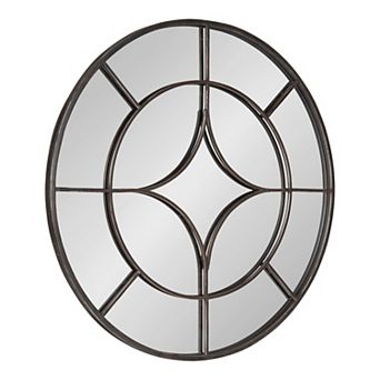 Angelis Overlaid Round Wall Mirror 30" Diameter