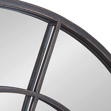 Angelis Overlaid Round Wall Mirror 30" Diameter