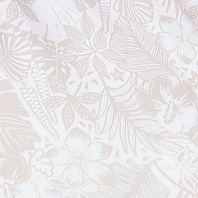 Hearts of Palm Women's Printed Essentials Short Sleeve Surplice Top