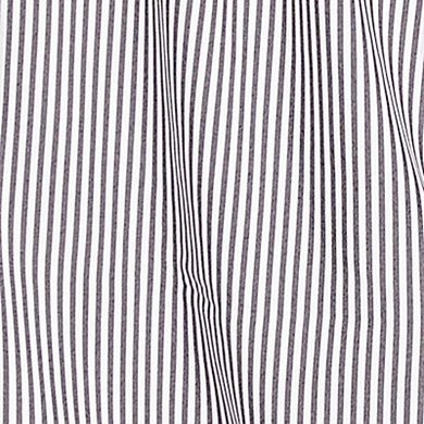 Hearts of Palm Women's In Black & White Stripe Pull Over Top