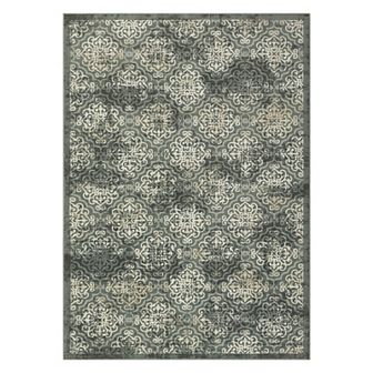 Garvee Machine Washable Boho Vintage Floral Area Rug Stain Resistant Capert for Home