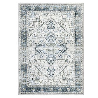 Garvee Machine Washable Non Slip Area Rugs for Living Room Bedroom Kitchen