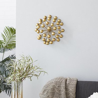 CosmoLiving by Cosmopolitan Metal Orb Detailing Wall Decor