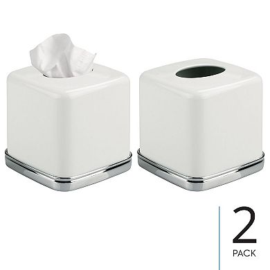iDesign 2-pc. Square Tissue Box Cover Set