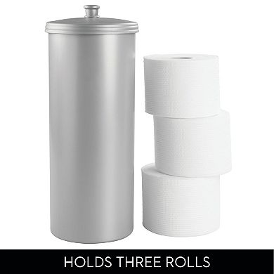 iDesign 2-pc. Toilet Paper Canister with Lid Set
