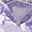 Silver Tone Purple