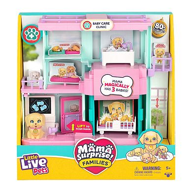 Little Live Pets Mama Surprise Families Baby Care Clinic Playset