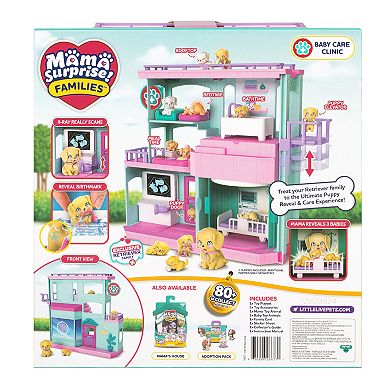 Little Live Pets Mama Surprise Families Baby Care Clinic Playset