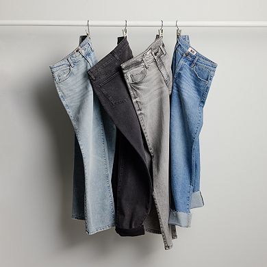 Juniors' SO® High-Rise '90s Straight Jeans