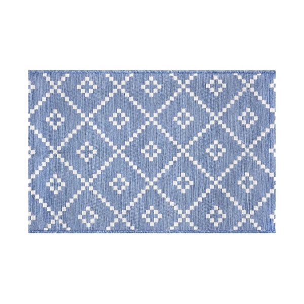 Sonoma Goods For Life® Tonal Grey Reversible Rug- 24X36 - Indigo