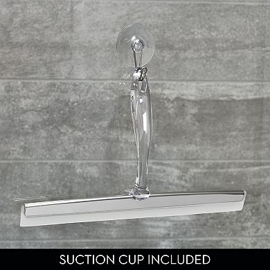 iDesign 2-pc. Zia Bathroom Shower Squeegee with Wall Hook Set