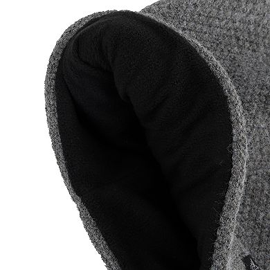 Men's Dockers Marled Seed Stitched Beanie With Rib Knit Cuff