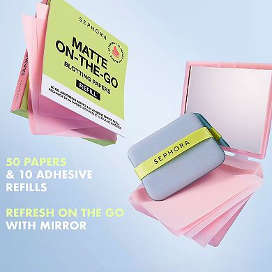 Matte On-The-Go Blotting Papers